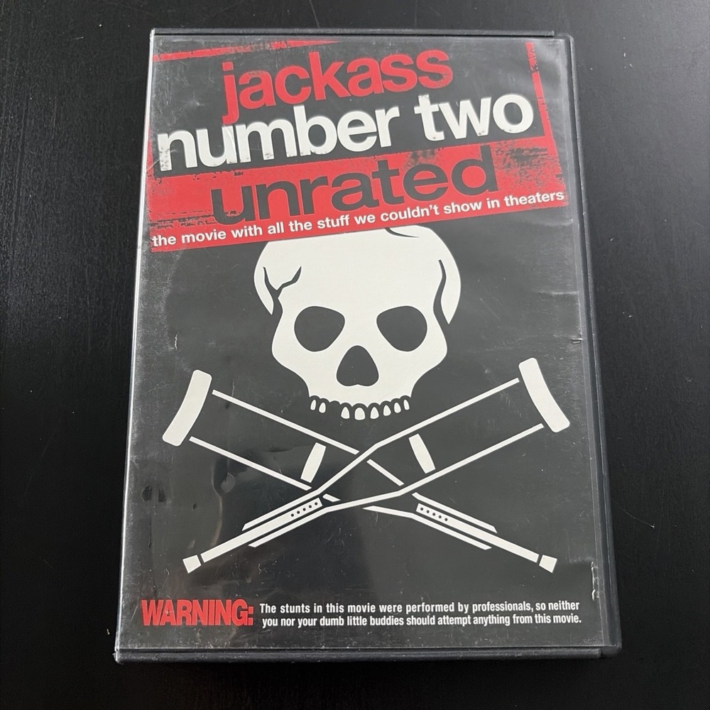 Jackass Number Two (DVD, 2006) Unrated